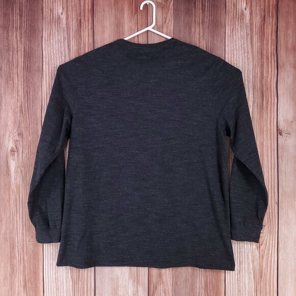Polo Ralph Lauren Mens Size XXL Heather Gray Crewneck Long Sleeve Shirt Pony - Picture 2 of 12